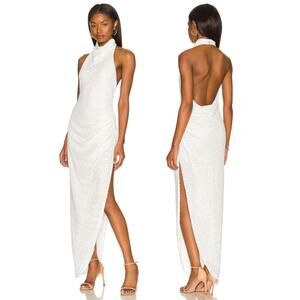 Amanda Uprichard White Maxi Dress